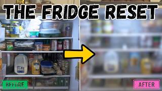 Real-Life Fridge Reset | Cleaning Out My Messy Refrigerator