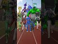 team siren head cartoon cat hulk scibidi toilet running competition coffin dance #shorts