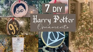 7 DIY Harry Potter Ornaments | Harry Potter Christmas | FOR BEGINNERS