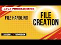 File Creation in Java Programming || CS By Siraj || #trending #education #javaprogramming #csbysiraj