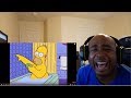 Bart Hits Homer With A Chair DANK MEME'S REACTION!