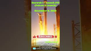 SpaceX Falcon 9 Block 5 | OneWeb 15 Launch #shorts #viral