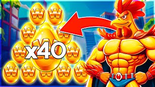 HUGE MULTIS On CHICKEN MAN SLOT BONUS BUYS!!