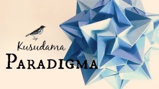 Origami ball / Kusudama Paradigma (Ekaterina Lukasheva)