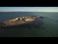 South Channel Fort from the air