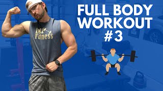 My Garage Gym Full Body Workout #3 | Fitness Motivation | Garage Gym Lifestyle
