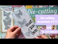 Die-cutting Essentials magazine issue 117 and step by step DL card tutorial #craftstash #diecutting