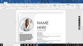 Word 2016 Tutorial Setting Document Properties Microsoft Training- Part 3 english @tech_V414