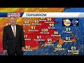 Video: Risk of Sunday t-storms as oppressive heat, humidity continues