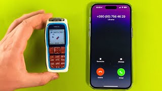 Old Nokia 3220 VS iPhone 14 Pro Max Outgoing Call \u0026 Incoming Call