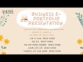 APK SECTION 12 GROUP 8 Business E-Portfolio Presentation Video