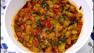 Ridge gourd fry/vegetable in stir fry/ridge guard recipe/chapathi side dish/turai