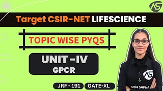 GPCR PYQs Practice || unit 4 || CSIR NET LIFE SCIENCE |