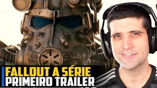 Fallout a série PRIMEIRO trailer REACT