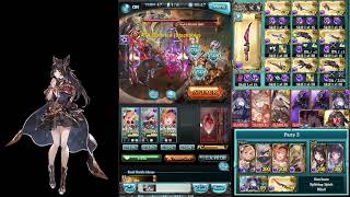 【グラブル】ベルゼバブHLソロ 闇マグナ  ペイン・オブ・デス Beelzebub Dark Magna Solo Pain of Death Nier Frontline