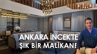 Ankara İç Mimarlık olarak İncek’te villa tasarladık