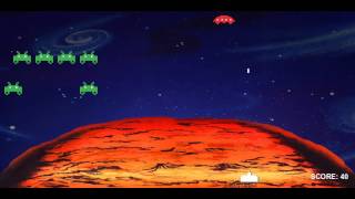 Space Invaders - Processing Programming Assignment