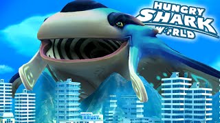 New GIANT Manta Ray Shark Unlocked!!! - Hungry Shark World | HD