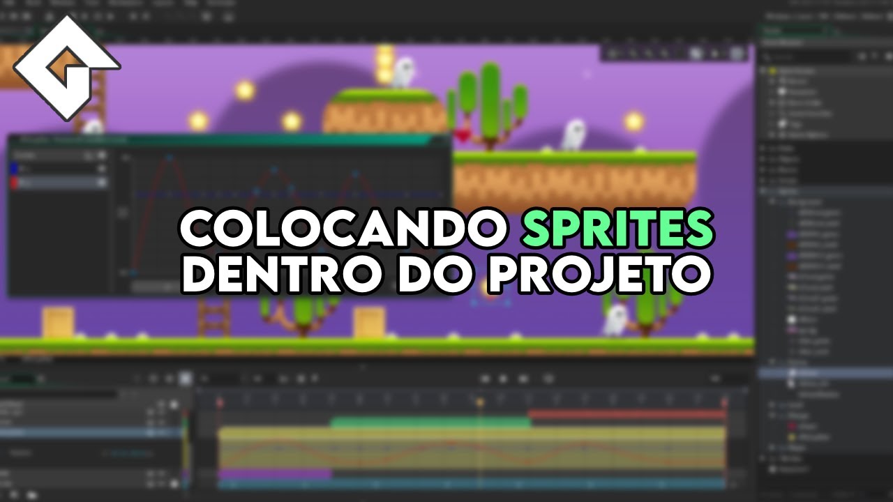 Colocando Sprites Dentro Do Projeto Gamemaker Studio 2 Youtube