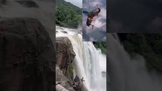 Bahubali Shooting Location Kerala | Athirappilly Water Falls #shorts #kerala #waterfall #bahubali