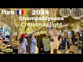 Paris, France 🇫🇷 - PARIS Christmas Lights ✨| Paris Walking Tour 4K | 24 November 2024🎄