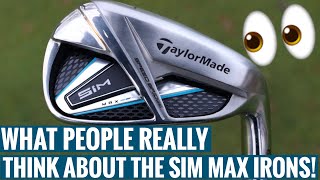 WHAT DO PEOPLE REALLY THINK ABOUT THE TAYLORMADE SIM MAX IRON