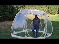 extend your camping season alvantor clear bubble tent quick setup