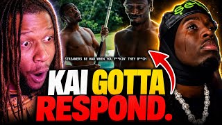 Kai Cenat Won't Like This😳... Lil Tjay "DEEP SLEEP" (JANICE STFU FREESTYLE) REACTION