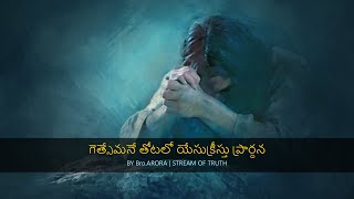 గెత్సేమనే తోటలో యేసుక్రీస్తు ప్రార్ధన by Bro.ARORA | Stream of Truth