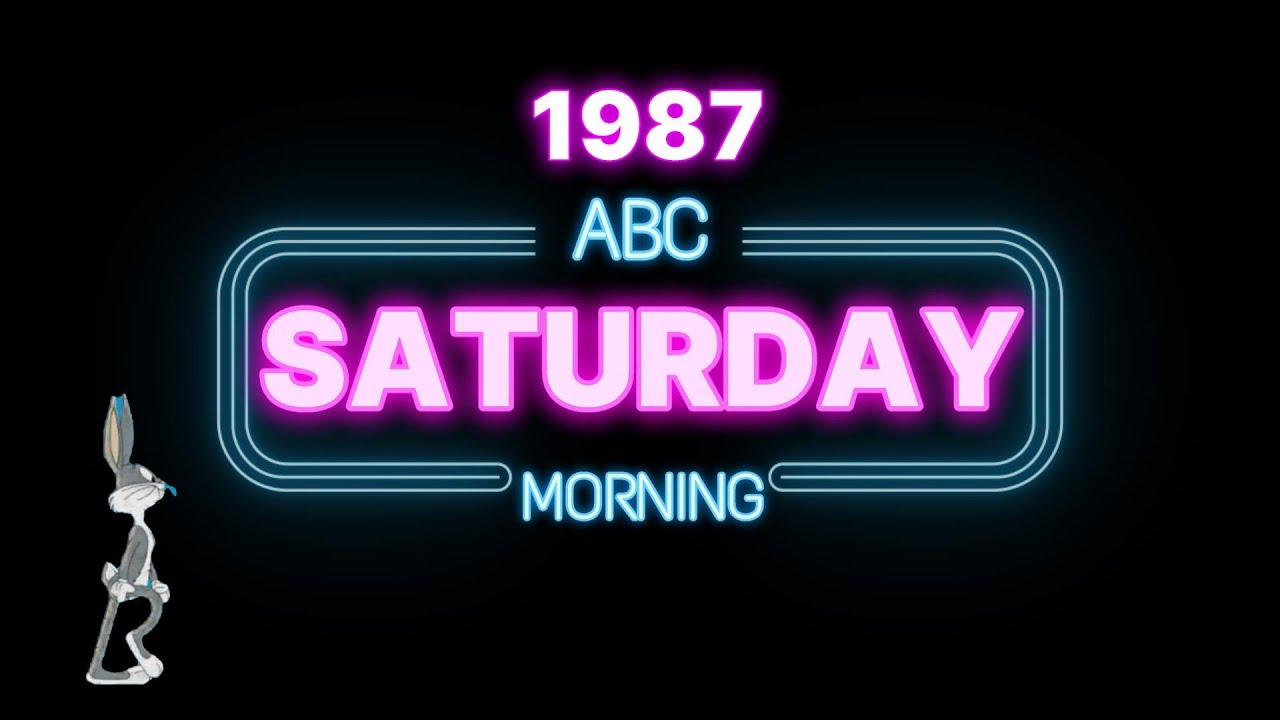 Abc Saturday With Bumpers And Commercials 1987 Youtube