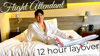 A day in a life of a flight attendant HOTEL LAYOVER