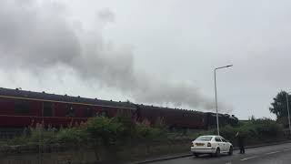 Black Five 44871 and WCRC 37685 “Loch Arkaig” Working 1Z44 Linlithgow to Tweedbank