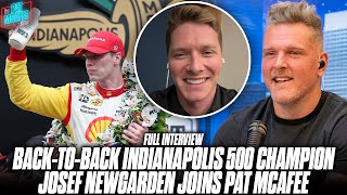 Back-To-Back Indy 500 Winner Josef Newgarden On His Insane Last Lap Pass & Handling 4 Hour Delay