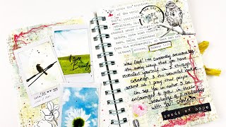 Open.Journey | Seeds of Hope: I See The Beauty | Mixed Media Journal