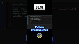 Can You Solve This Python Counter Puzzle? 🐍 #PythonChallenge