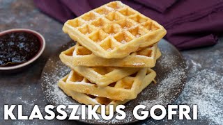 Klasszikus gofri | Mindmegette.hu