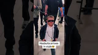 Hasbulla arrives to #UFC311 in style 😎