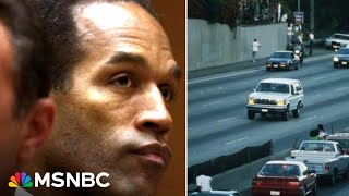 'Surreal': Katy Tur's mom who filmed the infamous car chase describes covering O.J. Simpson