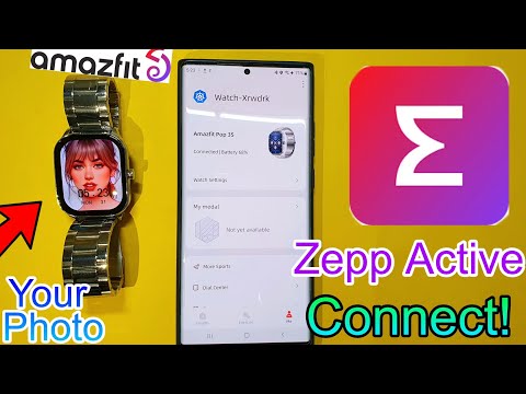 Cómo conectar la aplicación Zepp Active con Amazfit Smartwatch Aplicación Zepp Active Conectarse al teléfono