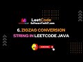 #6 Zigzag Conversion LeetCode Java Solution | Java Coding Explained Step by Step #java #explore