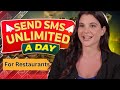 SMS Marketing for Restaurants | Unlimited Bulk SMS Using YOUR NUMBER (New Method)