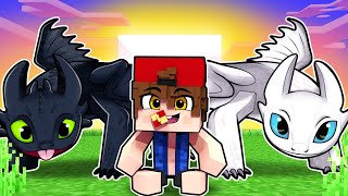 FÚRIA da NOITE e FÚRIA da LUZ ADOTOU o TREVOR no Minecraft