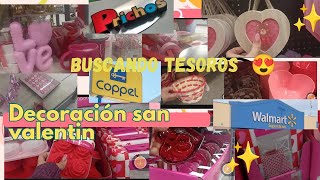 recorrido por PRICHOS, WALMART Y COPPEL/Buscando tesoros d'Decoración económico edIcionSANVALENTÍN 💕