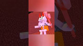 Monster school: Zombie with his different types of wings #minecraft #animation