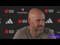 HOJLUND & MOUNT START ? Erik Ten Hag Press Conference Interview | ManUnited v Crystal Palace