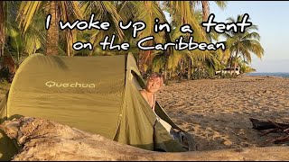 I Woke Up in a Tent on the Caribbean | Camping in Puerto Viejo, Costa Rica