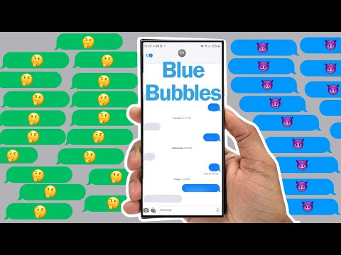 iMessage on any Android using a Mac Mini Blue Bubbles