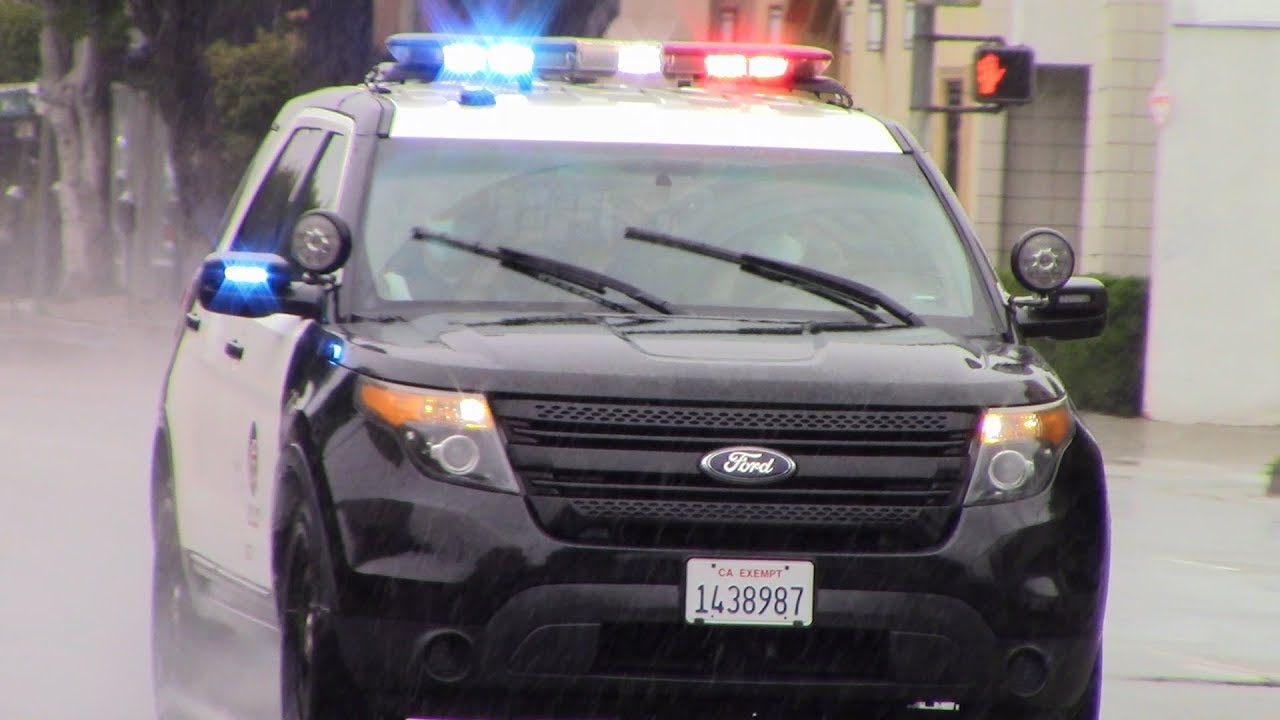 Lapd West La Units Responding Code 3 Youtube
