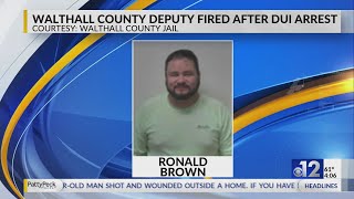 Walthall County deputy fired after DUI arrest