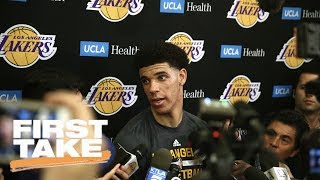 Stephen A. Smith Says Lakers Shouldn't Pass On Lonzo Ball | First Take | June 14, 2017